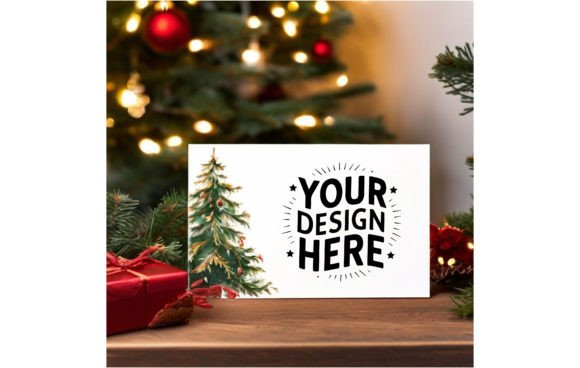 Download Christmas Greeting Card Mockup 278 - Christmas greeting card Collection