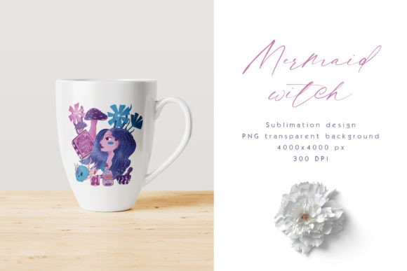 Download Magical Mermaid Sublimation Design - Mermaid sublimation Collection