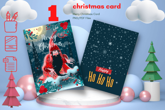 Download Merry Christmas Greeting Card Krampus - Premium Resources