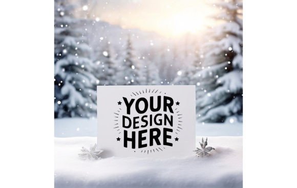 Download Christmas Greeting Card Mockup 487 - Christmas greeting card Collection