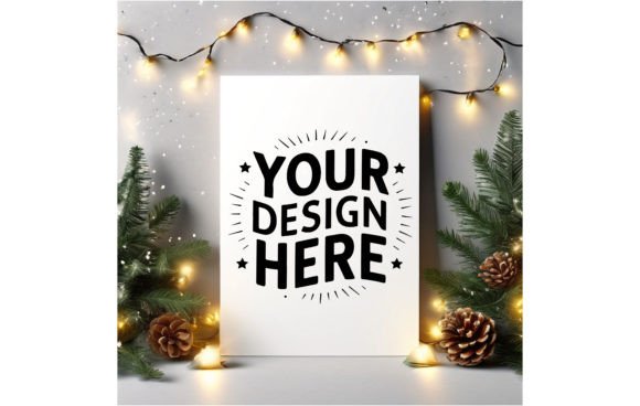 Download Christmas Greeting Card Mockup 437 - Christmas greeting card Collection
